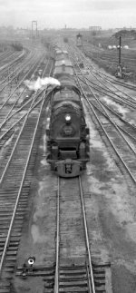 PRR "Texas" Freight Train, 2-10-4, c. 1956